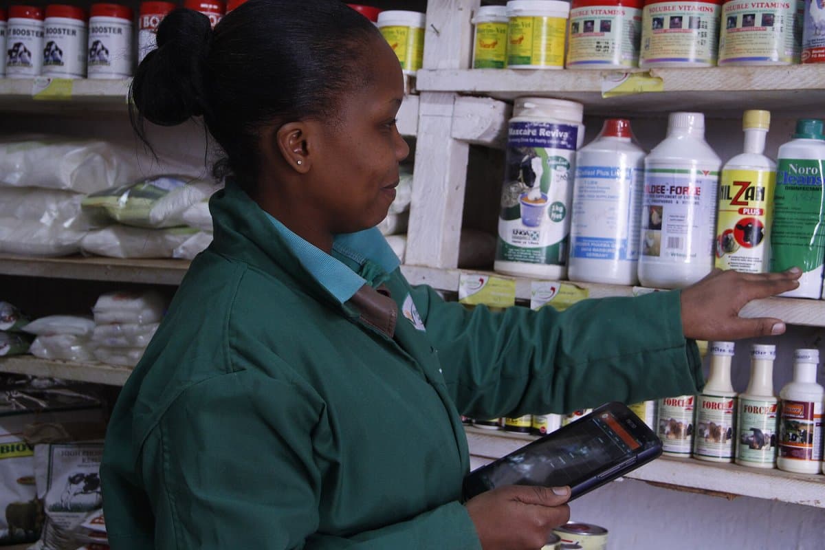 Agrovet shop with farm and veterinary supplies