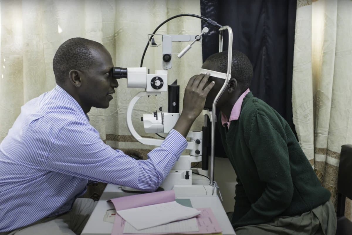 Eye clinic and optical services in Kitale, Kenya